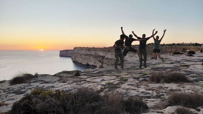 Zlata mepi odprava na Gozo - veselje predstavnikov