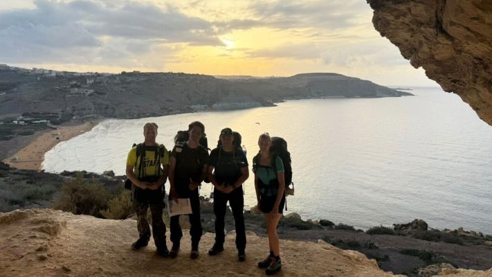 Zlata mepi odprava na Gozo - skupinska fotografija predstavnikov